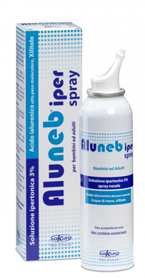 ALUNEB SOLUZIONE IPERTONICA 3% SPRAY NASALE 125 ML - Farmacia Murachelli Di Putelli dr. Giovanni