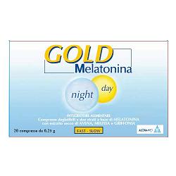 MELATONINA GOLD HTP 1MG 20 COMPRESSE - Farmacia Murachelli Di Putelli dr. Giovanni