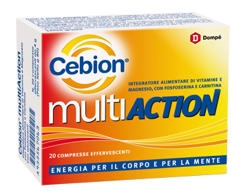CEBION MULTIACTION 20 COMPRESSE EFFERVESCENTI - Farmacia Murachelli Di Putelli dr. Giovanni