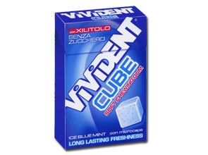 VIVIDENT XYLIT CUBE ICE BLUE - Farmacia Murachelli Di Putelli dr. Giovanni