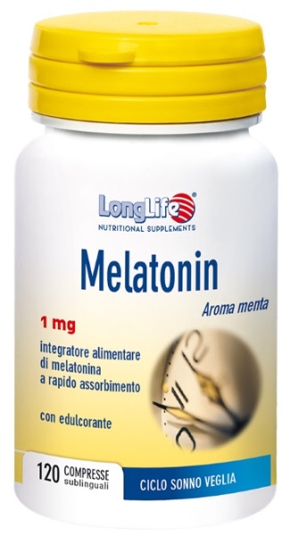 LONGLIFE MELATONIN 1 MG 120 COMPRESSE - Farmacia Murachelli Di Putelli dr. Giovanni
