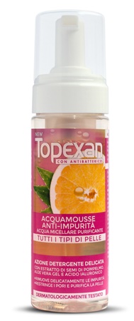 NEW TOPEXAN ACQUA MOUSSE ANTIMPURITA' 170 ML - Farmacia Murachelli Di Putelli dr. Giovanni