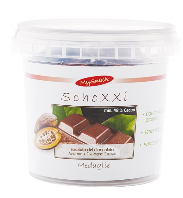 MY SNACK SCHOXXI MEDAGLIE CIOCCOLATO 180 G - Farmacia Murachelli Di Putelli dr. Giovanni