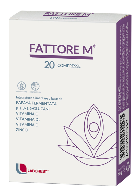 FATTORE M 20 COMPRESSE - Farmacia Murachelli Di Putelli dr. Giovanni