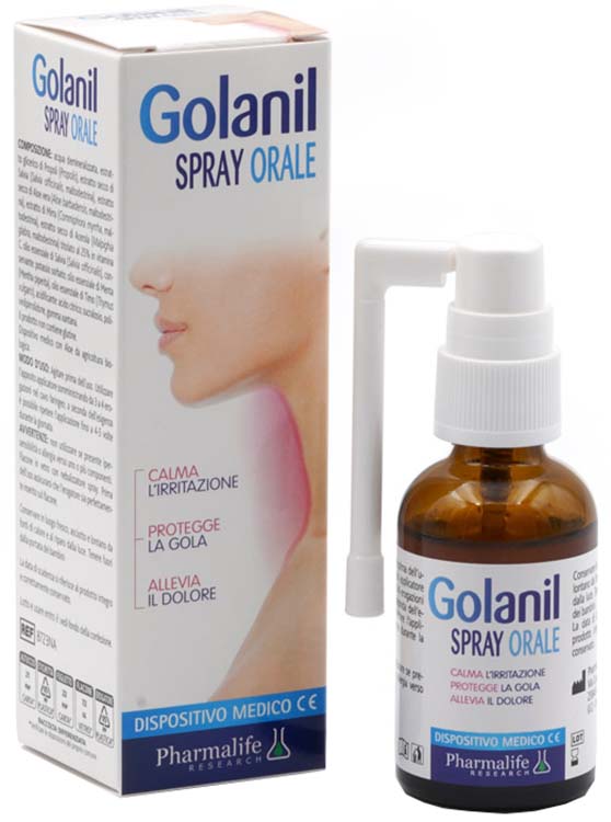 SPRAY ORALE GOLANIL 30 ML - Farmacia Murachelli Di Putelli dr. Giovanni