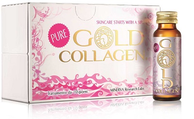 GOLD COLLAGEN PURE 10 FLACONI 50 ML - Farmacia Murachelli Di Putelli dr. Giovanni