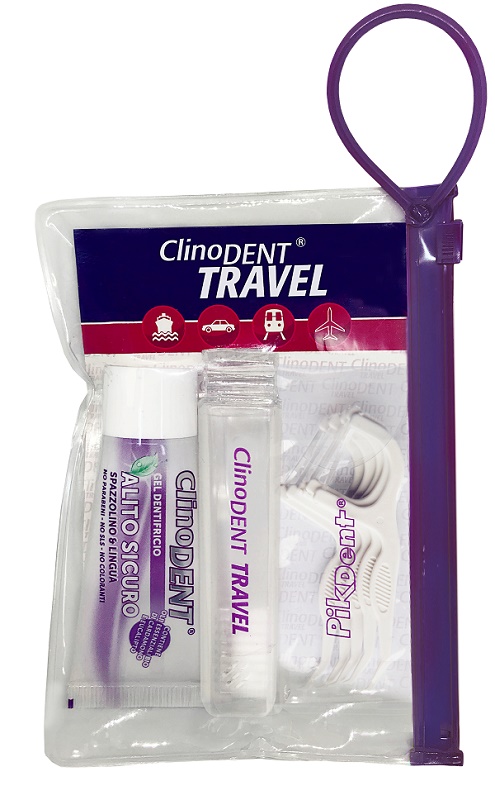 CLINODENT TRAVEL KIT - Farmacia Murachelli Di Putelli dr. Giovanni
