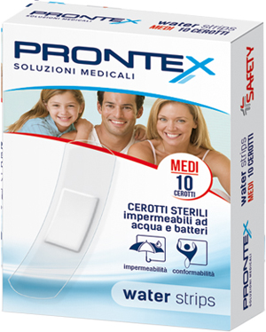 CEROTTO PRONTEX WATER STRIPS MEDIO 10 PEZZI - Farmacia Murachelli Di Putelli dr. Giovanni