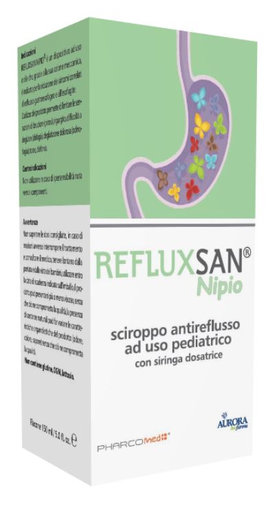 REFLUXSAN NIPIO SCIROPPO ANTIREFLUSSO 150 ML - Farmacia Murachelli Di Putelli dr. Giovanni