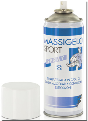 GHIACCIO ISTANTANEO MASSIGELO SPORT BOMBOLETTA SPRAY 400ML - Farmacia Murachelli Di Putelli dr. Giovanni