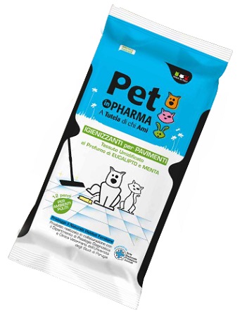 PET IN PHARMA PANNI IGIENE PAVIMENTO 12 PEZZI - Farmacia Murachelli Di Putelli dr. Giovanni