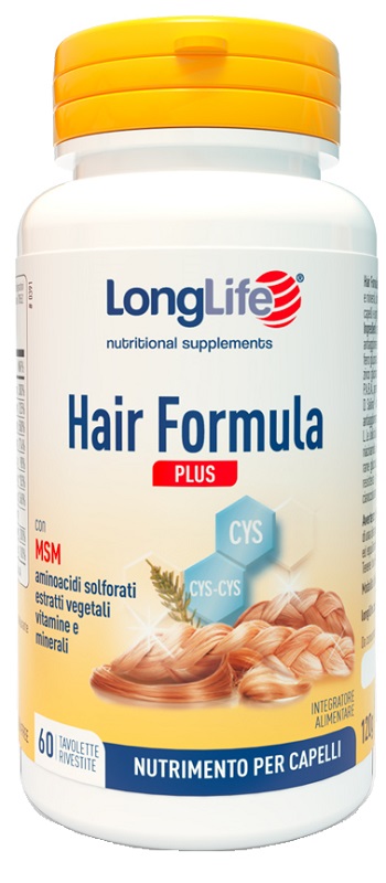 LONGLIFE HAIR FORMULA PLUS 60 TAVOLETTE - Farmacia Murachelli Di Putelli dr. Giovanni