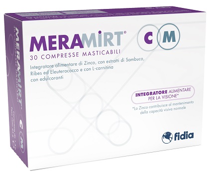 MERAMIRT CM 30 COMPRESSE MASTICABILI - Farmacia Murachelli Di Putelli dr. Giovanni