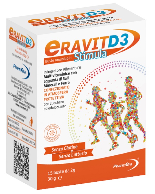 ERAVIT D3 STIMULA 15 BUSTINE STICK PACK 2 G - Farmacia Murachelli Di Putelli dr. Giovanni