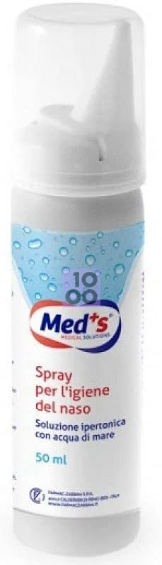 SPRAY MEDS IPERTONICO ACQUA NASO 50 ML - Farmacia Murachelli Di Putelli dr. Giovanni