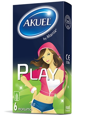 PROFILATTICO ANSELL AKUEL BY MANIX PLAY B 12 PEZZI - Farmacia Murachelli Di Putelli dr. Giovanni