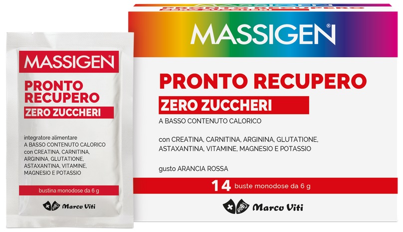 MASSIGEN PRONTO RECUPERO ZERO ZUCCHERI 14 BUSTINE - Farmacia Murachelli Di Putelli dr. Giovanni