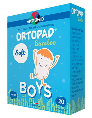CEROTTO OCULARE PER ORTOTTICA ORTOPAD SOFT BOYS JUNIOR 20 PEZZI - Farmacia Murachelli Di Putelli dr. Giovanni