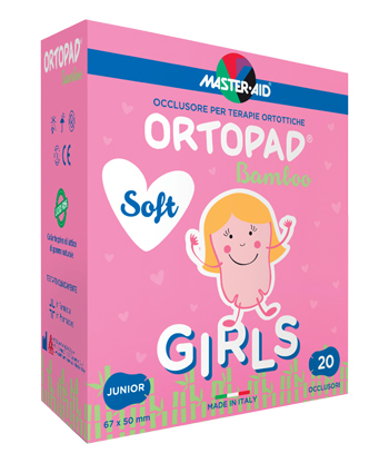 CEROTTO OCULARE PER ORTOTTICA ORTOPAD SOFT GIRLS JUNIOR 20 PEZZI - Farmacia Murachelli Di Putelli dr. Giovanni