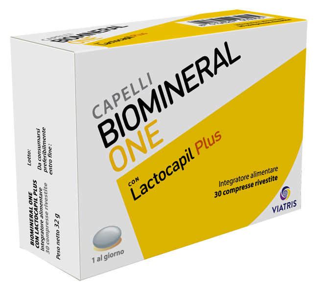 BIOMINERAL ONE LACTOCAPIL PLUS 30 COMPRESSE - Farmacia Murachelli Di Putelli dr. Giovanni