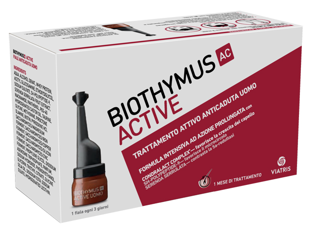 BIOTHYMUS AC ACTIVE TRATTAMENTO ATTIVO ANTICADUTA UOMO 10 FIALE 3,5 ML - Farmacia Murachelli Di Putelli dr. Giovanni