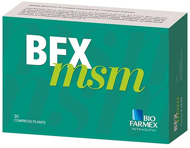 BFX MSM 30 COMPRESSE - Farmacia Murachelli Di Putelli dr. Giovanni