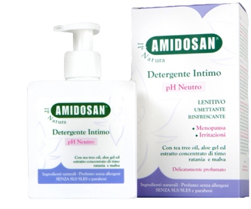 AMIDOSAN II NATURA DETERGENTE INTIMO PH NEUTRO 250 ML - Farmacia Murachelli Di Putelli dr. Giovanni