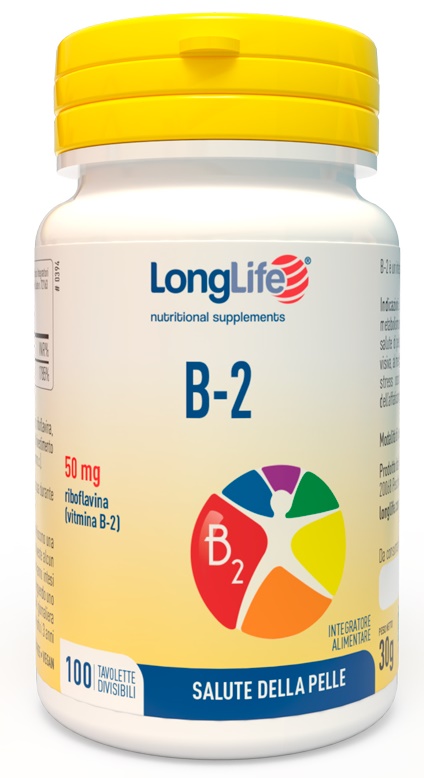 LONGLIFE B2 50 MG 100 TAVOLETTE DIVISIBILI - Farmacia Murachelli Di Putelli dr. Giovanni