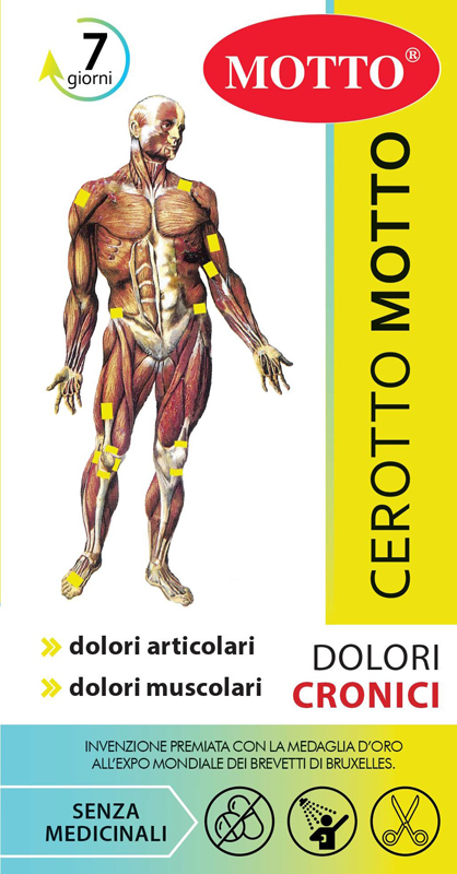 CEROTTO MOTTO ANALGESICO DA RITAGLIARE 5 X 15 CM 2 PEZZI - Farmacia Murachelli Di Putelli dr. Giovanni