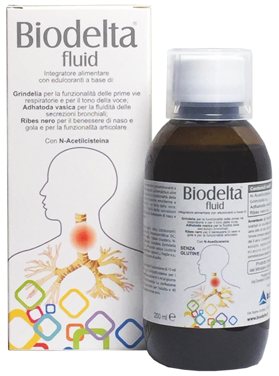 BIODELTA FLUID 200 ML - Farmacia Murachelli Di Putelli dr. Giovanni