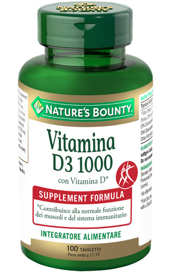 VITAMINA D3/1000 100 TAVOLETTE - Farmacia Murachelli Di Putelli dr. Giovanni