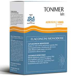 TONIMER LAB AEROSOL 18 FLACONCINI 3 ML MONODOSE - Farmacia Murachelli Di Putelli dr. Giovanni