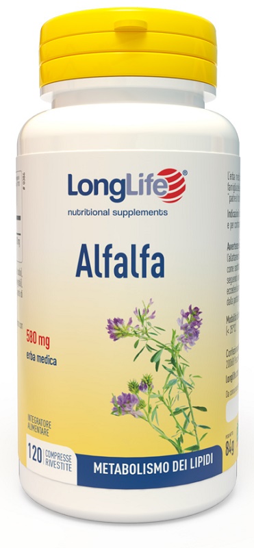 LONGLIFE ALFALFA 120 COMPRESSE RIVESTITE - Farmacia Murachelli Di Putelli dr. Giovanni
