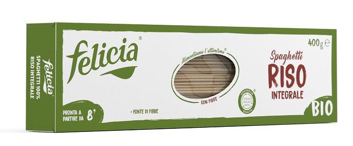 FELICIA BIO RISO INTEGRALE SPAGHETTI 400 G - Farmacia Murachelli Di Putelli dr. Giovanni