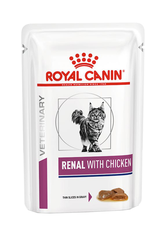 VETERINARY HEALTH NUTRITION WET CAT RENAL CHICKEN 12X85 G - Farmacia Murachelli Di Putelli dr. Giovanni