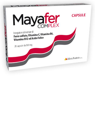 MAYAFER COMPLEX 20 CAPSULE BLISTER 10 G - Farmacia Murachelli Di Putelli dr. Giovanni