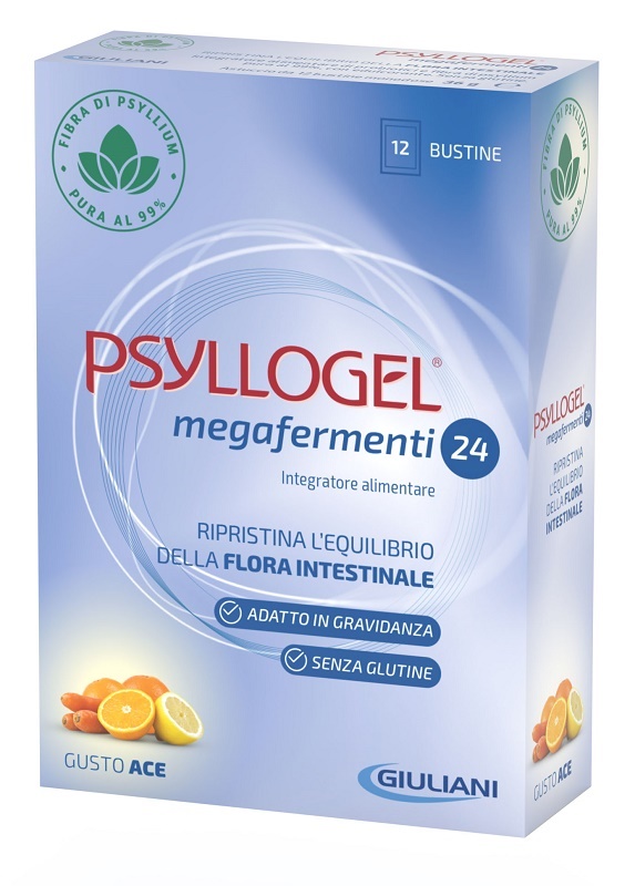 PSYLLOGEL MEGAFERMENTI 24 ACE 12 BUSTE 3 G - Farmacia Murachelli Di Putelli dr. Giovanni