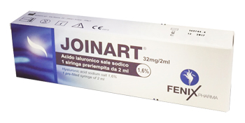 SIRINGA INTRA-ARTICOLARE JOINART ACIDO IALURONICO 1,6% 2 ML 3 PEZZI - Farmacia Murachelli Di Putelli dr. Giovanni
