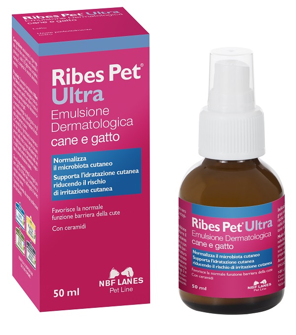 RIBES PET ULTRA EMULSIONE DERMATOLOGICA SPRAY 50 ML - Farmacia Murachelli Di Putelli dr. Giovanni