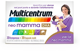 MULTICENTRUM NEO MAMMA DHA 30 COMPRESSE + 30 CAPSULE MOLLI - Farmacia Murachelli Di Putelli dr. Giovanni