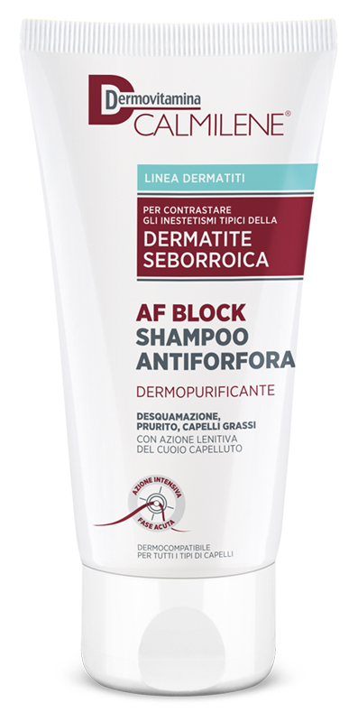 DERMOVITAMINA CALMILENE AF BLOCK SHAMPOO ANTIFORFORA DERMOPURIFICANTE DERMATITE SEBORROICA 200 ML - Farmacia Murachelli Di Putelli dr. Giovanni
