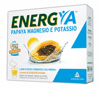 ENERGYA PAPAYA MAGNESIO POTASSIO 14 BUSTINE - Farmacia Murachelli Di Putelli dr. Giovanni