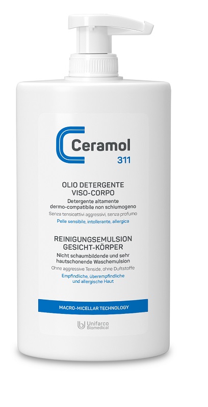 CERAMOL 311 OLIO DETERGENTE VISO/CORPO 400 ML - Farmacia Murachelli Di Putelli dr. Giovanni
