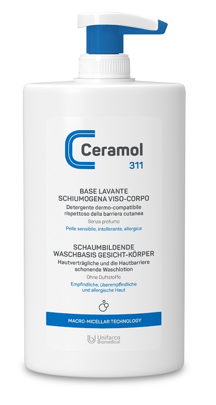 CERAMOL 311 BASE LAVANTE SCHIUMOGENA 400 ML - Farmacia Murachelli Di Putelli dr. Giovanni
