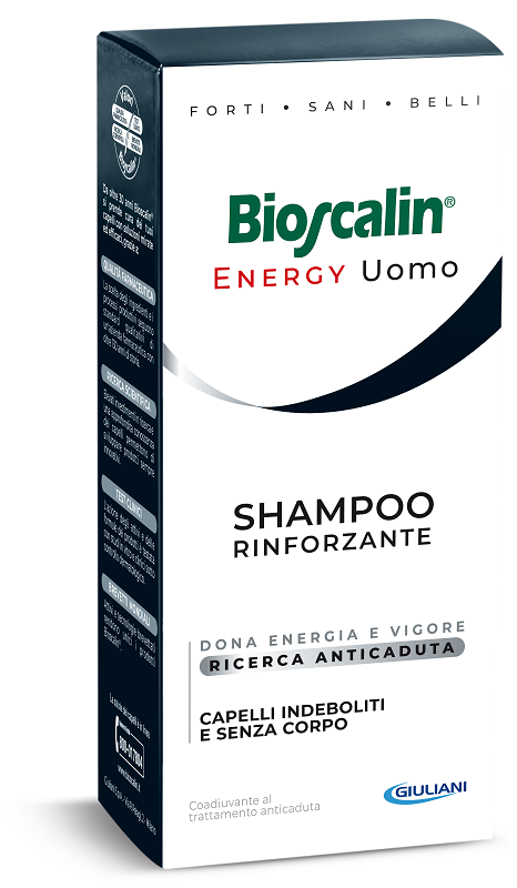 BIOSCALIN ENERGY SHAMPOO RINFORZANTE 200 ML - Farmacia Murachelli Di Putelli dr. Giovanni