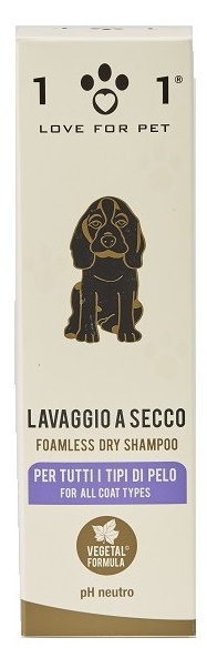 101 LOVE FOR PET LAVAGGIO A SECCO CANI 250 ML - Farmacia Murachelli Di Putelli dr. Giovanni