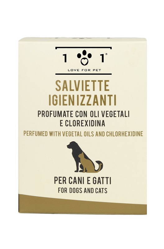 101 LOVE FOR PET SALVIETTE IGIENIZZANTI OVALI 25 PEZZI - Farmacia Murachelli Di Putelli dr. Giovanni