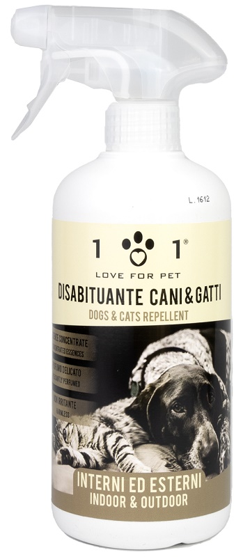 101 LOVE FOR PET DISABITUANTE PER CANI E GATTI 500 ML - Farmacia Murachelli Di Putelli dr. Giovanni