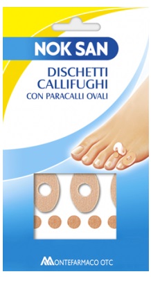NOK SAN DISCHETTI CALLIFUGHI CON PARACALLI OVALI - Farmacia Murachelli Di Putelli dr. Giovanni