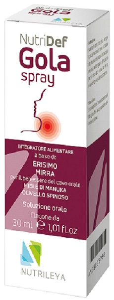 NUTRIDEF GOLA SPRAY 30 ML - Farmacia Murachelli Di Putelli dr. Giovanni